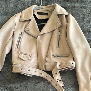 Zara Suede Moto Jacket - Women's